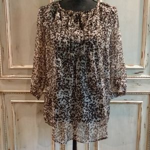 French Laundry sheer top M